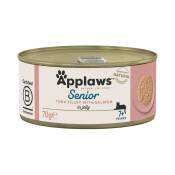 Applaws Senior 24 x 70 g pour chat - thon, saumon