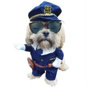 Déguisement pour chien agent de police Costume !