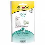 GimCat Denta Tabs – Snack fonctionnel pour chats,