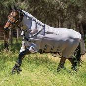Rambo Fly Buster with Vamoose Fly Rug 5ft Oatmeal Black