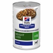 12x350 GR Hill's Prescription Diet Canine Boîte r/d weight reduction
