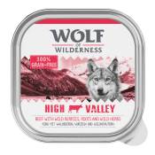 6x300g bœuf High Valley Wolf of Wilderness Adult - Nourriture humide pour chien
