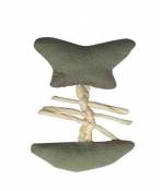 Cat it Eco Terra Natural Linen Toy with Raffia, Green