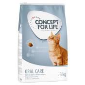 3x3kg Oral Care Concept for Life - Croquettes pour chat