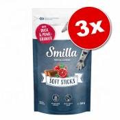 3x50g Smilla Soft Sticks truite, airelles rouges -