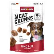 80g Animonda Meat Chunks Medium / Maxi pur bœuf -