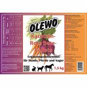 Olewo Karotten-Rote Bete-Pellets 1,5 Kg