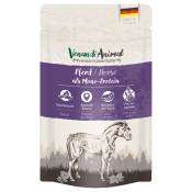 24x125g Venandi Animal monoprotéine cheval nourriture pour chat humide