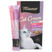 48x15g de pâtes Miamor Cat Snack - Friandises pour