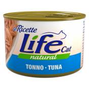 4x150g Life Pet Care "Le Ricette" thon humide pour