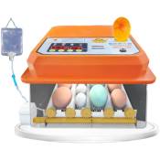 Aiperq - Incubateur d'œuf couveuse automatique, Retournement automatique des œufs, Poulet Home Controller Farm Egg Incubateur 16 œufs