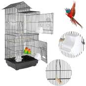Cage à Oiseaux 46 x 35,5 x 99 cm Poignée Portable