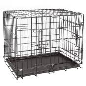 Cage métallique et pliable Jeobest pour chiens