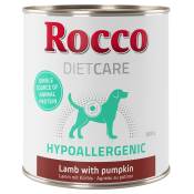 Rocco Diet Care Hypoallergenic agneau, 800 g pour chien