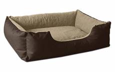 BedDog® lit pour Chien LUPI, Brun/Beige, L env. 80x65 cm,Panier Corbeille, Coussin de Chien