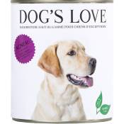 Boîte Naturelle Chien – Dog's Love Agneau 800 gr