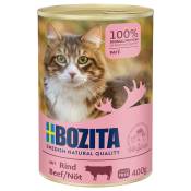 12x400g bœuf Bozita nourriture humide pour chat