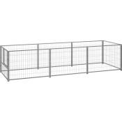 Helloshop26 - Chenil extérieur cage enclos parc animaux