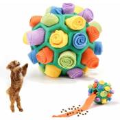 Linghhang - Vert, tapis reniflant de balle pour chiens, tapis de jeu de dressage pour chien, jouet interactif pour chien, balle à creuser puzzle,