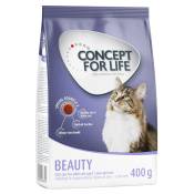 Offre d'essai : croquettes Concept for Life 400 g pour chat - Beauty Adult