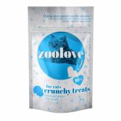zoolove crunchy treats édition d'hiver pour chat -