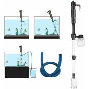 Aspirateur pour aquarium et siphon Aquarium électrique réservoir de poissons changeur d'eau laveuse à sable aspirateur Siphon actionné gravier outil