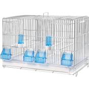 Cage D'élevage Oiseaux Pliable Et Démontable 58 Cm