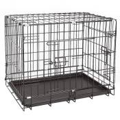 Cage pour chien animaux cage métallique et pliable