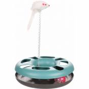 Jouet Laetitia bleu cercle ø24 cm pour chats Flamingo Pet Products Bleu