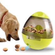 Xinuy - 1 pc Jouets pour animaux de compagnie pour chat et chien, boule qui fuit de distribution de nourriture de gobelet, chargeur lent, améliore