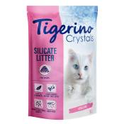 5L Litière Tigerino Crystals Fun (rose) - pour chat
