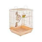 Cage Oiseaux avec Jouet 40 x 40 x 58 cm Cage Oiseau