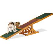 Relaxdays - Obstacle pour petits et gros chiens, sport canin, agility, entraînement, 54 x 180 x 30 cm, multicolore