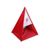 Dogi - Tente tipi pour chien - Taille M - Rouge