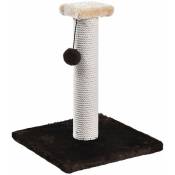 Ferribiella - Griffoir carré griffoir en corde avec jouet pour chat suspendu