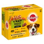 Multipack Pedigree pour chien 40 x 100 g + 8 x 100 g offerts ! - Adult : en sauce (12 x 100 g)