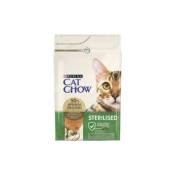 Pienso para gatos esterilizados cat chow pavo 3 kg