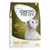 4kg Mini Adult Concept for Life - Croquettes pour Chien