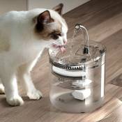 Chat fontaine à eau filtre distributeur d'eau automatique pour animaux de compagnie pour chat accessoires capteur automatique buveur pour chat