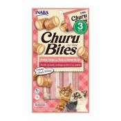 Churu bites - cat treats to feed from the hand - crunchy pockets with creamy filling&hellip, (tuna & salmon, 3 packs) - Inaba