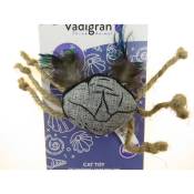 Vadigran - Crabe Seawies 8 cm jouet pour chat Gris