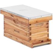 Wiesenfield - Boîte de ruche Rucher durable Sapin