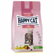 4kg Happy Cat Junior volaille fermière - Croquettes pour chat