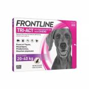 FRONTLINE 3 pipettes Tri-Act - Pour chien de 20 a 40