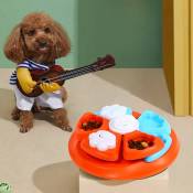 Pet bowl slow food cat bowl dog pot puzzle feeder pet toy dog eating ustensiles recherche de nourriture et odeur