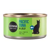 12x170g Cosma Original en gelée thon du Pacifique - Pâtée pour chat