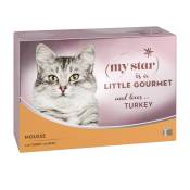 48x85g My Star is a little Gourmet Mousse dinde, basilic