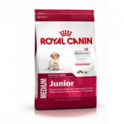 Croquettes royal canin medium junior sac 15 kg