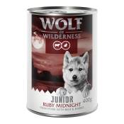 Wolf of Wilderness "RED Meat" Junior 6 x 400 g pour