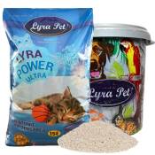15 litres Lyra Pet® Lyra Power ULTRA excellente litière